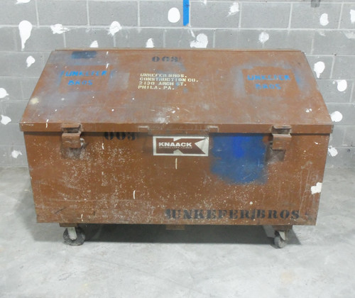 Knaack brown toolbox - knaack,